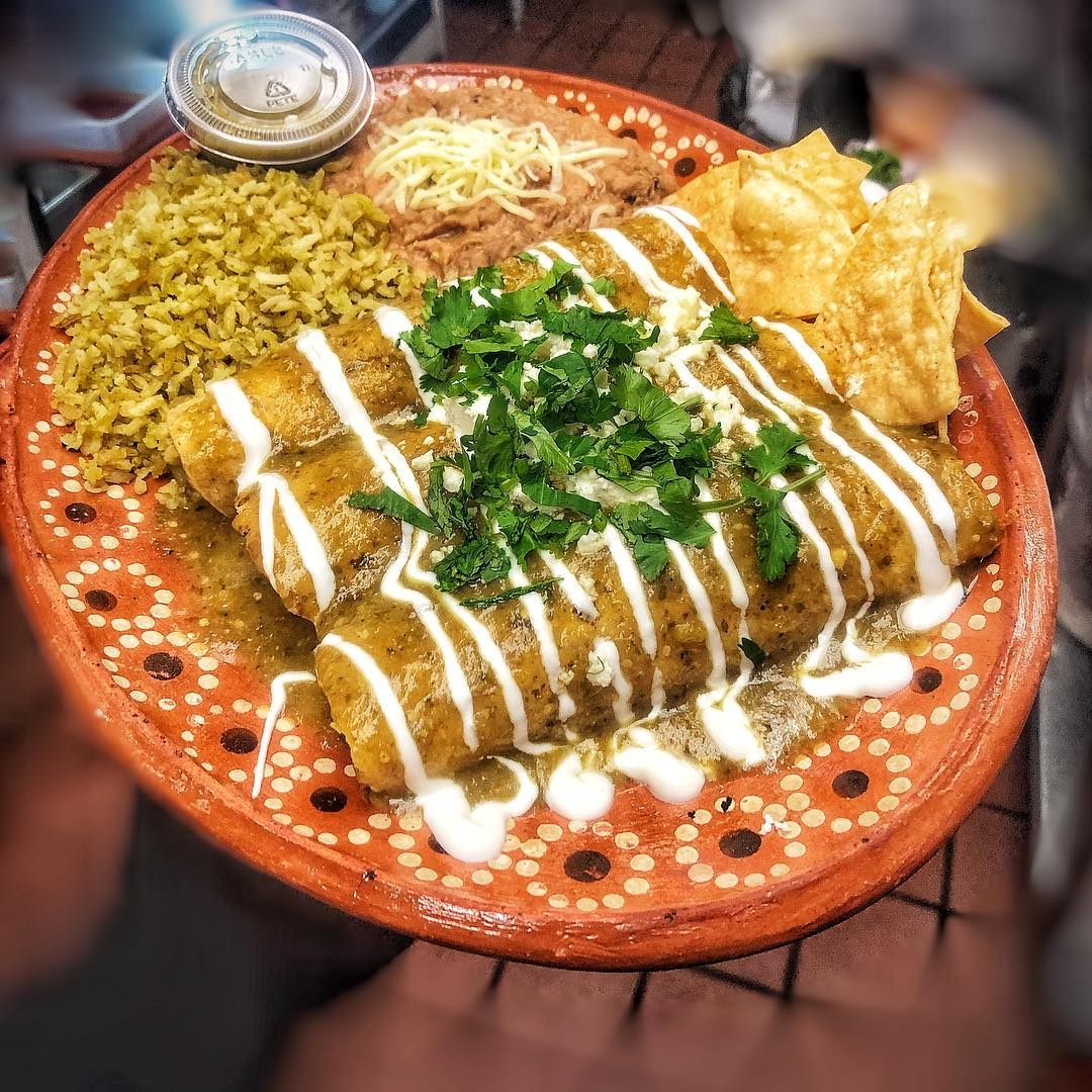 Enchiladas Plate