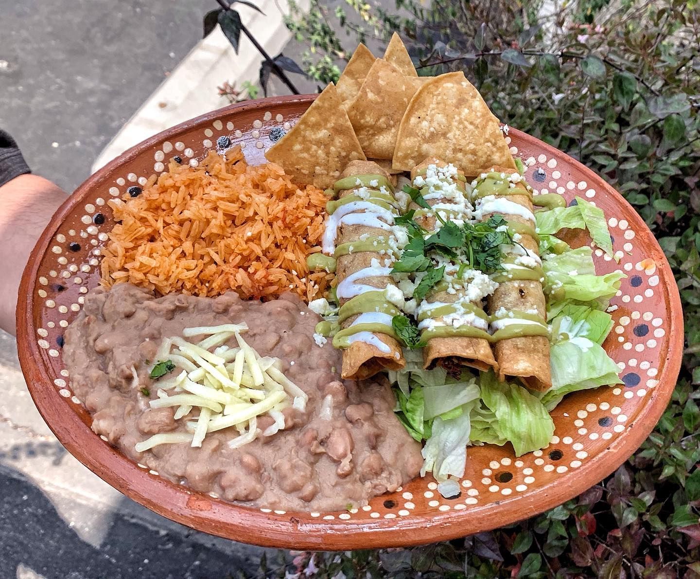 Taquito Plate