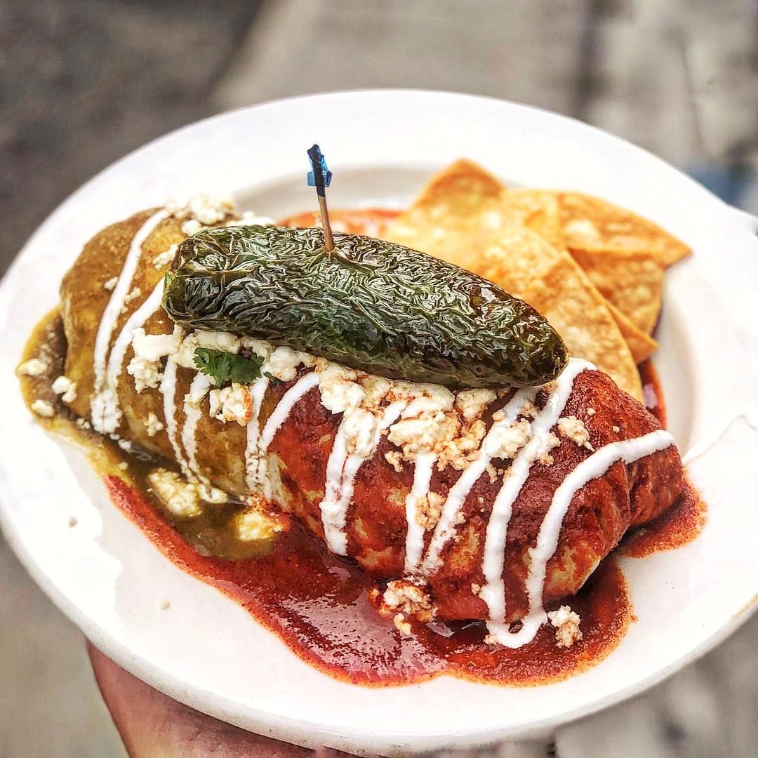 DTLA Famous Wet Burrito