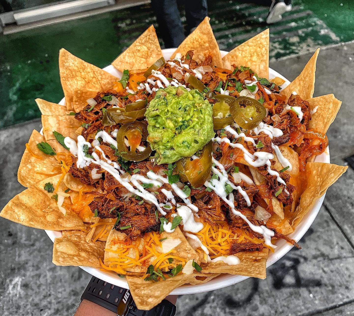 DTLA Famous Al Pastor Nachos