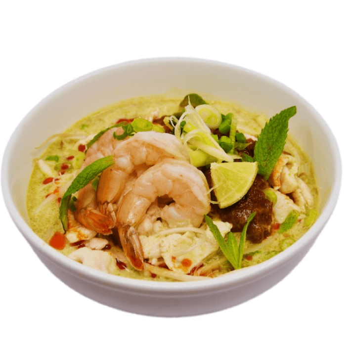 S1 Penang White Curry Laksa 槟城白咖喱辣沙 