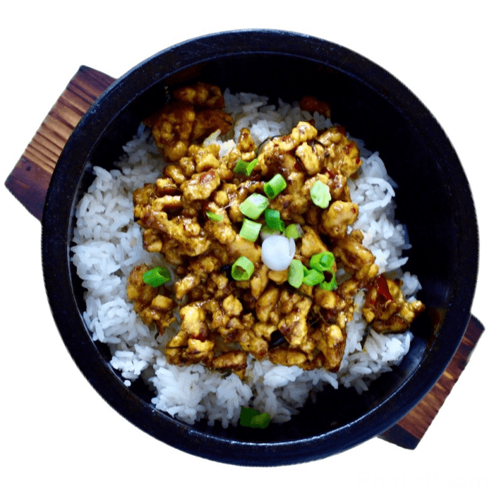 Thai Lemongrass Stone Pot Rice Bowl