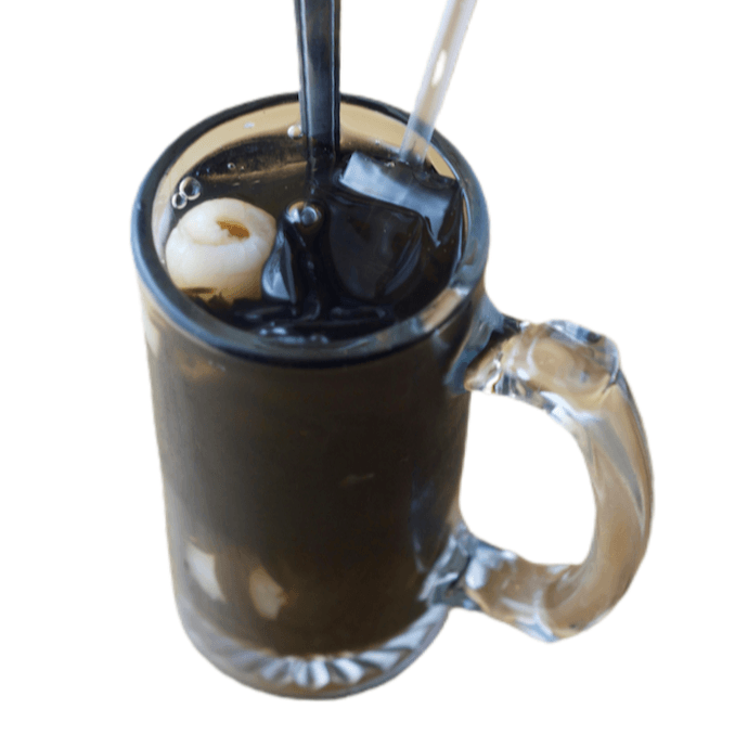 Grass Jelly with Lychee