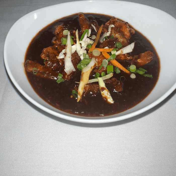 Shrimp Manchurian Gravy (V, GF)