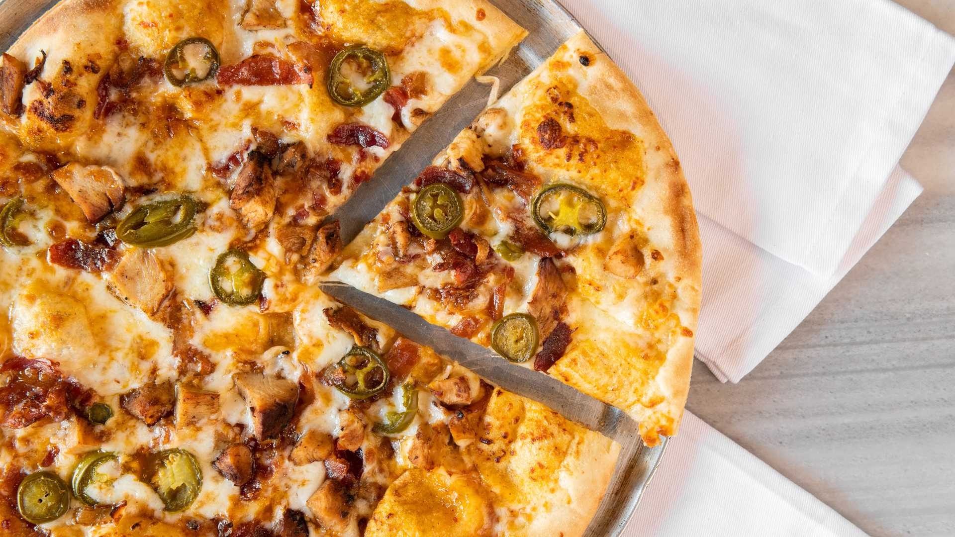 Spicy BBQ Pizza