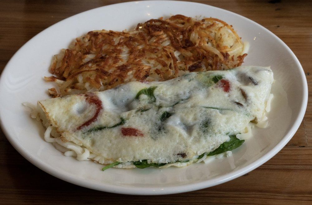 Iron Man Egg White Omelet