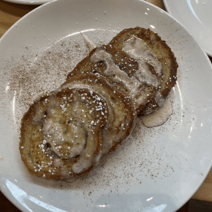 Cinnamon Roll French Toast