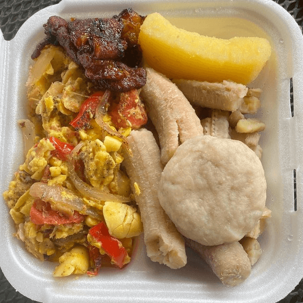 Ackee N Saltfish Small Meal