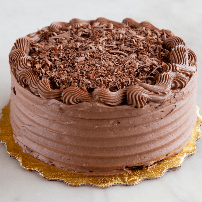 Yellow Cake with Chocolate Buttercream