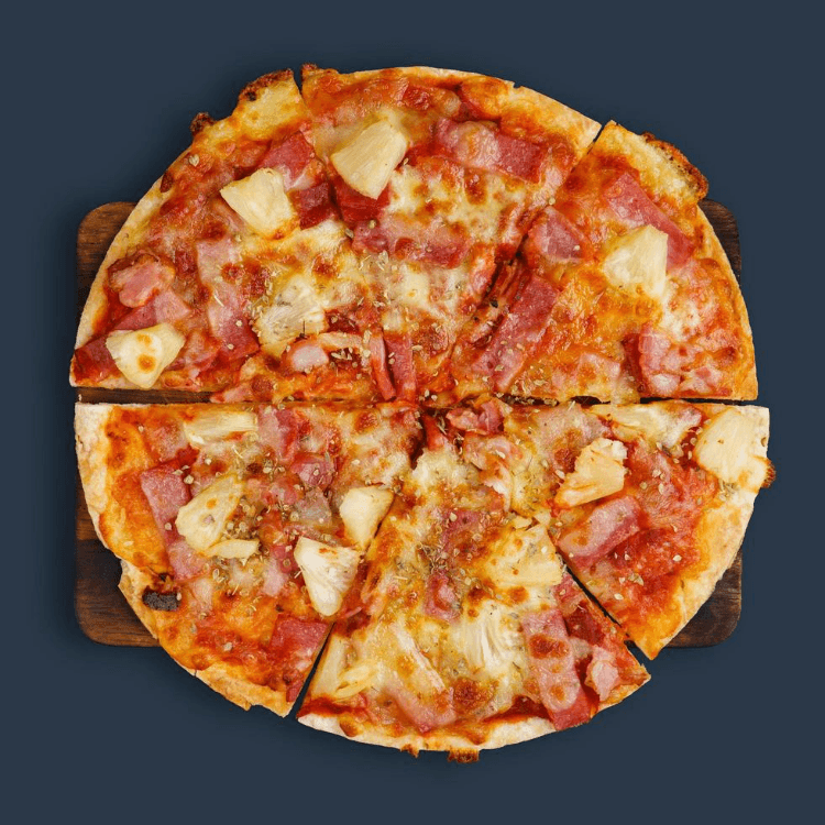 Thin Crust Hawaiian Pizza (14" Large)