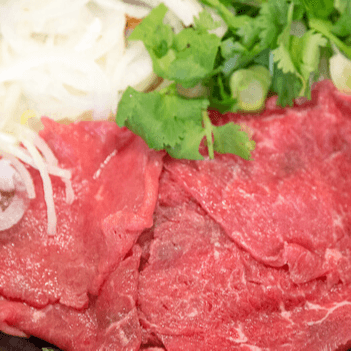 15. Pho Rare Steak