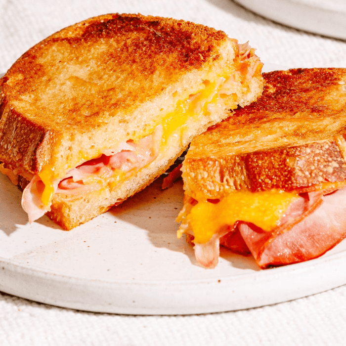 Grilled Ham & Cheese