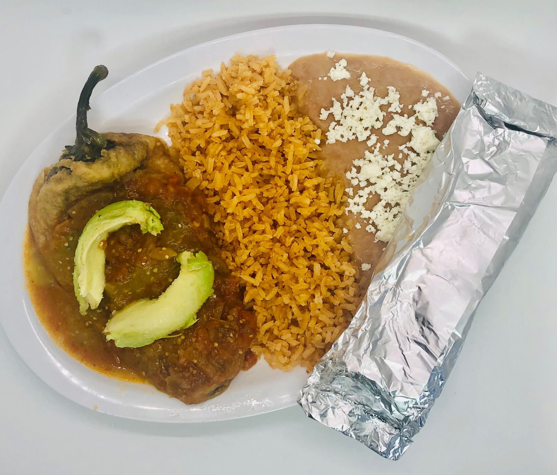 Chile Relleno Plate