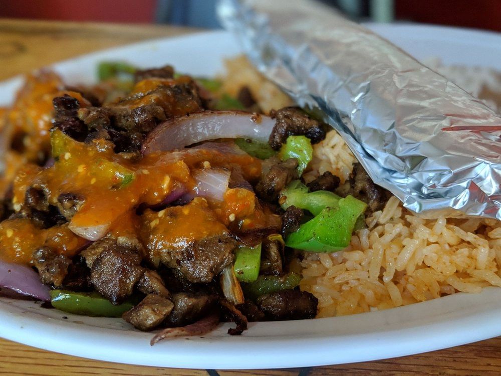 Fajitas Plate.