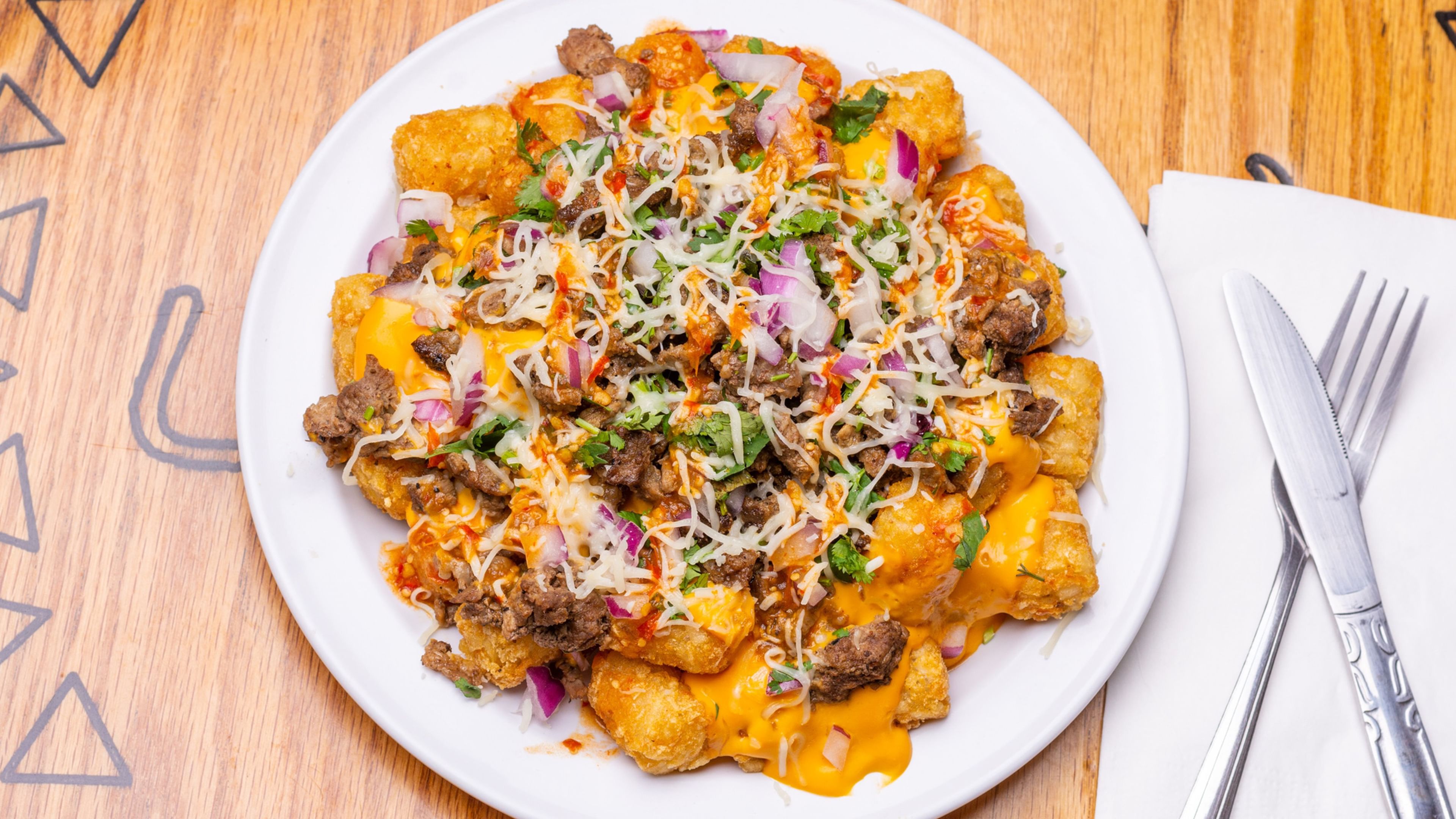 Carne Asada Fries (Tots).