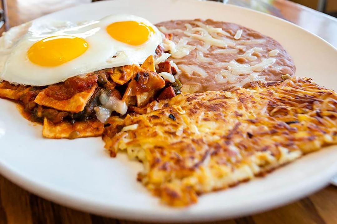 Chilaquiles With Chorizo