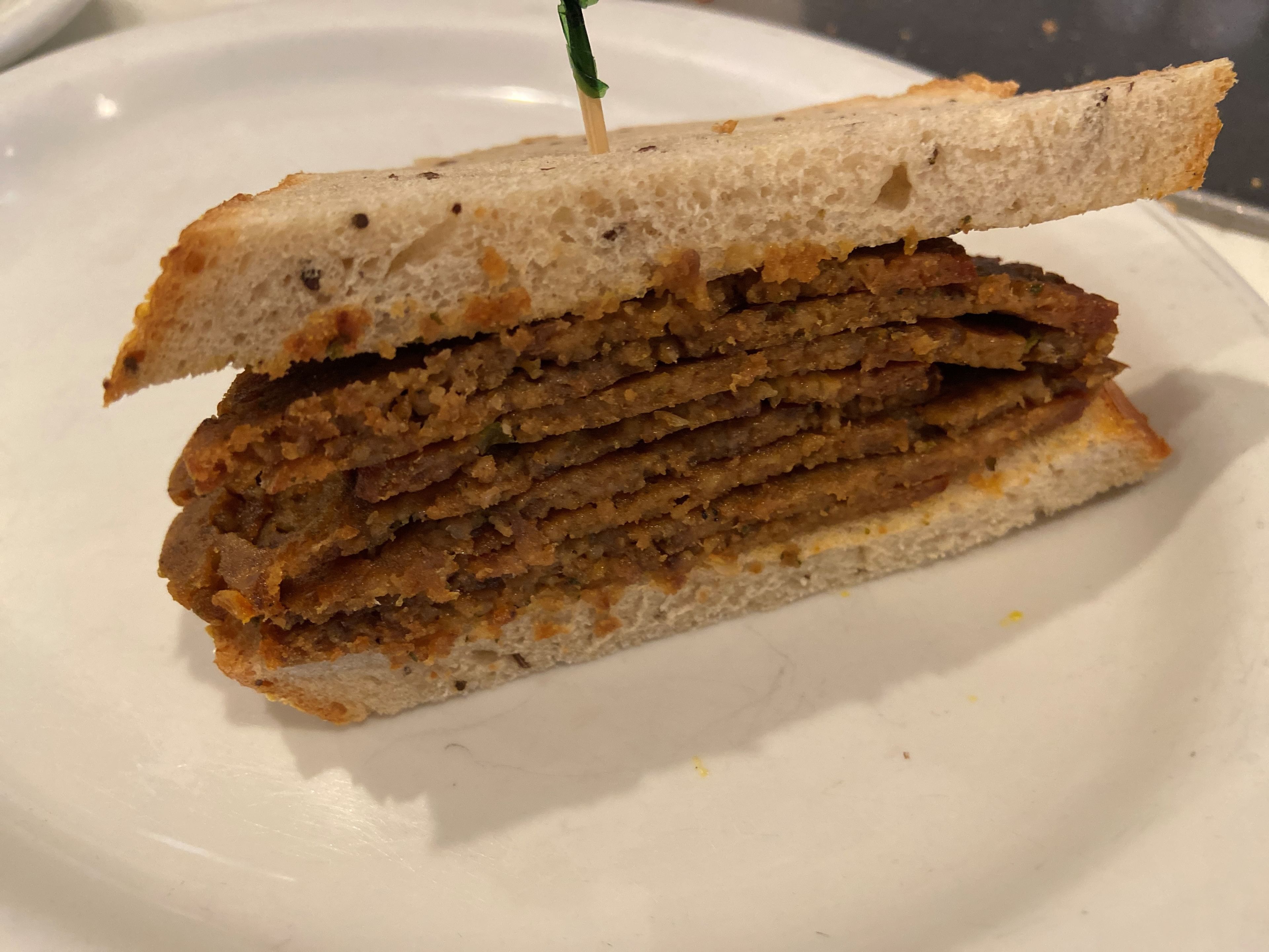 Homemade Meatloaf Sandwich