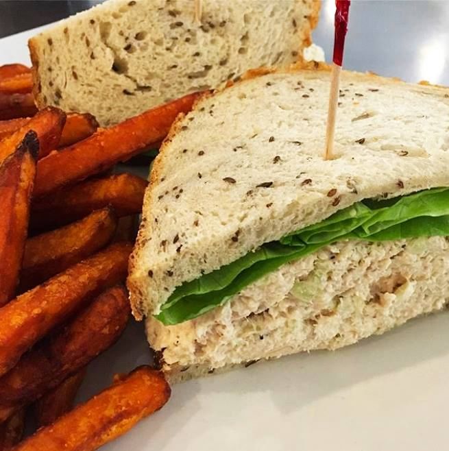 Wild Line-Caught Albacore Tuna Salad Sandwich