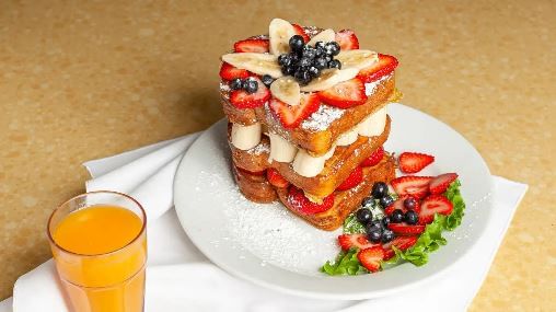 Towering Cinnamon French Toast