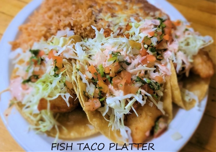Fish Taco Platter