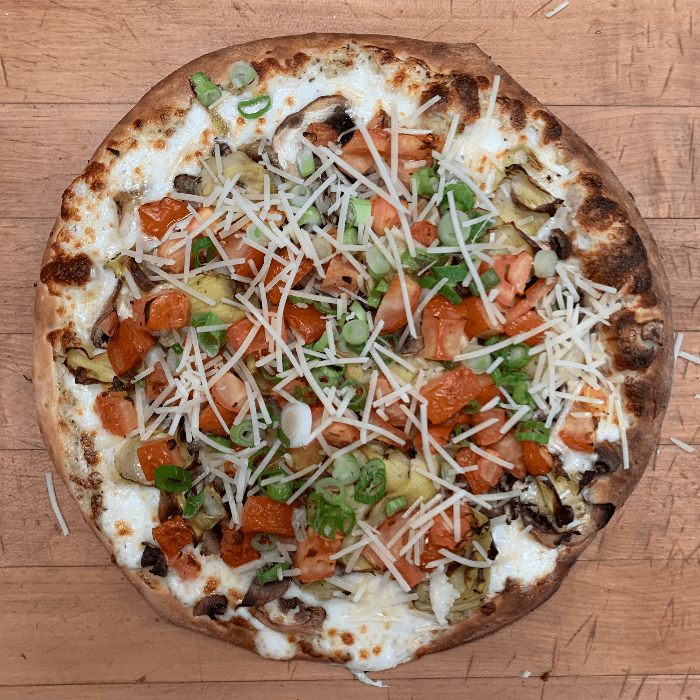 Garlic Veggie Pizza (28" Greyhounds)