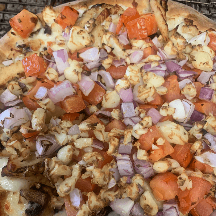 Roasted Garlic Chicken Pizza (14" Large)