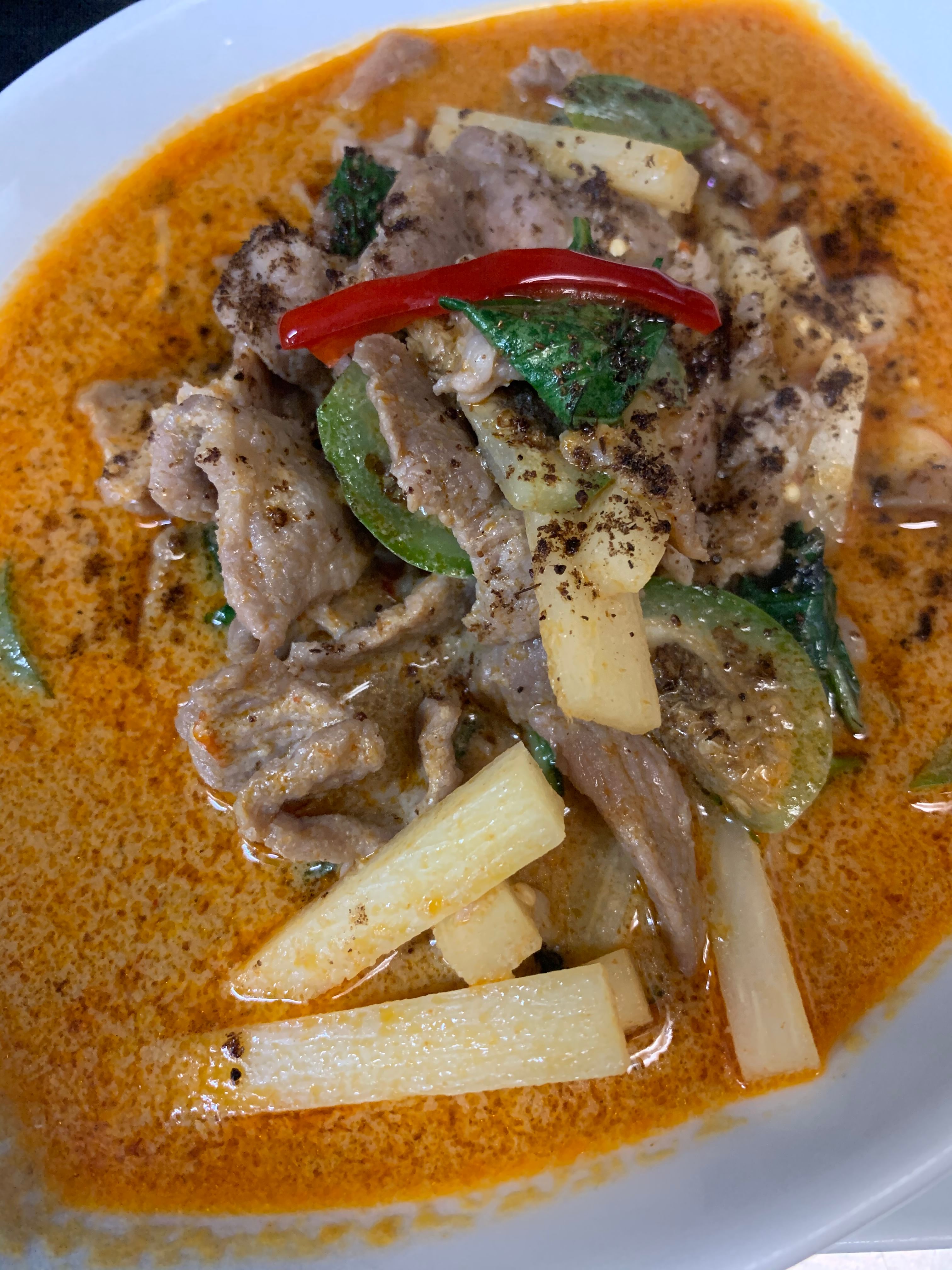 Red Curry Pineapple Chicken