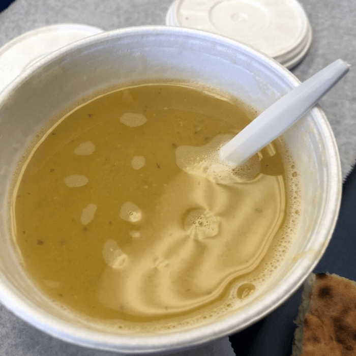 Jerusalem lentil soup