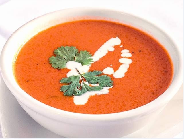1. Coconut Tomato Soup