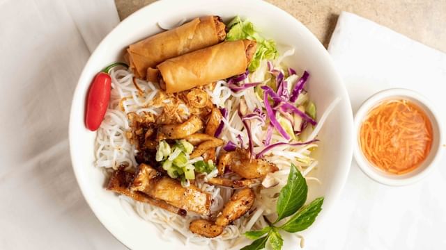 41. Bun Ga Nuong, Cha Gio