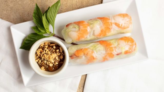 Soft Fresh Spring Rolls