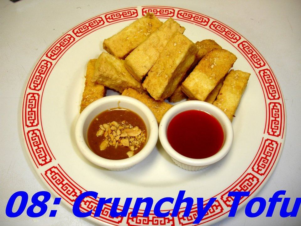 8. Crunchy Tofu (12 pieces)