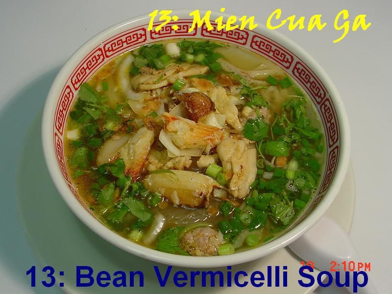 13. Bean Threads Crab Soup