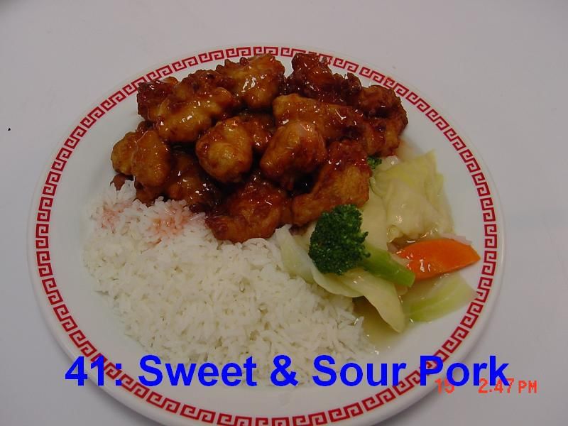 41. Sweet & Sour Pork