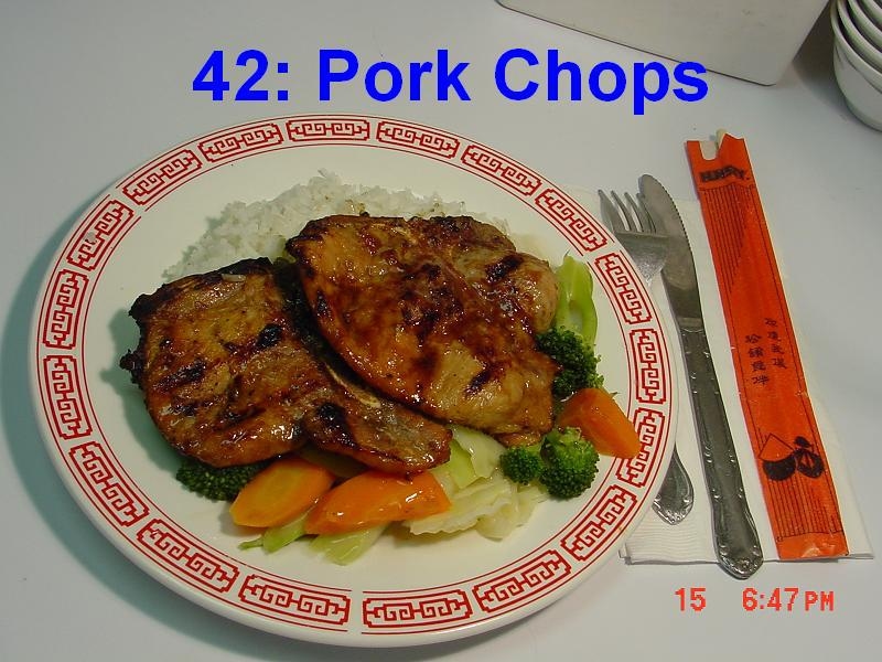 42. Pork Chops