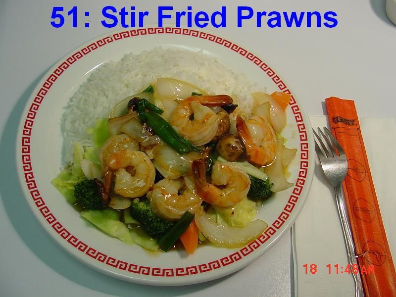51. Stir Fried Shrimps