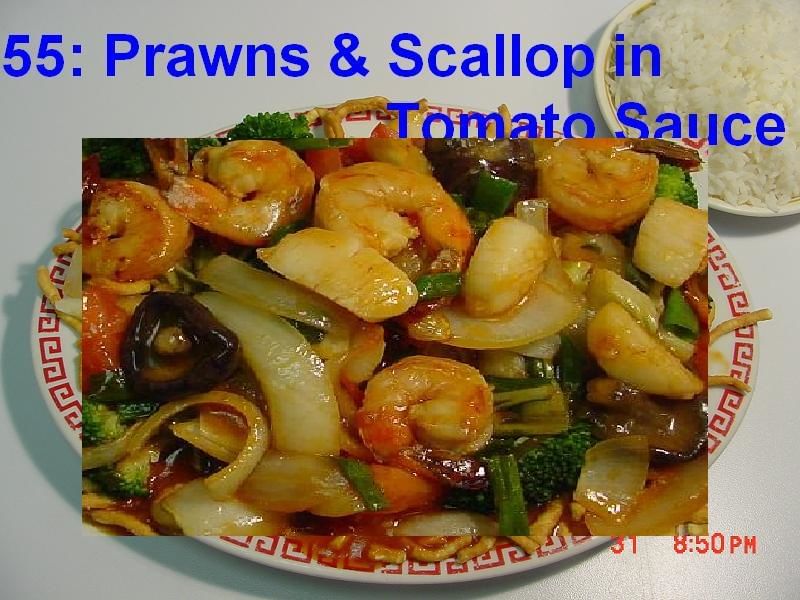 55. Shrimp & Scallop Tomato