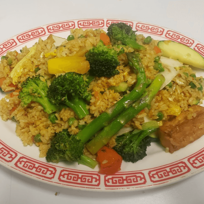 65. Veggies Fried Rice & Tofu
