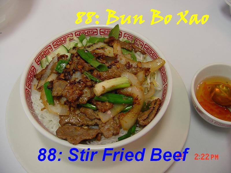 88. Stir Fried Beef