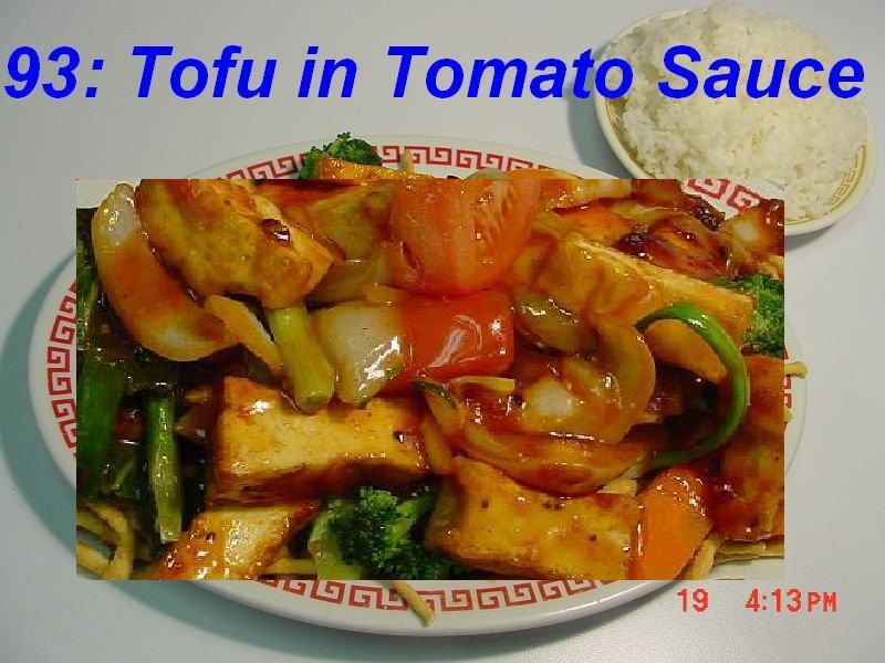 93. Tofu in Tomato