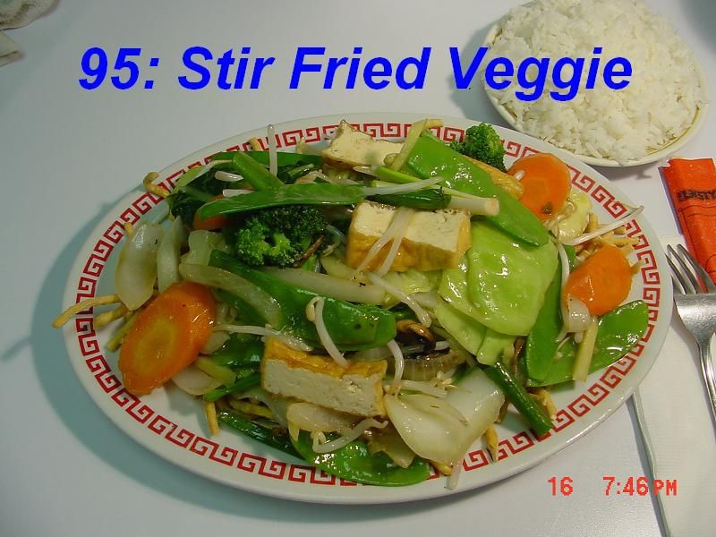 95. Stir Fried Veggie