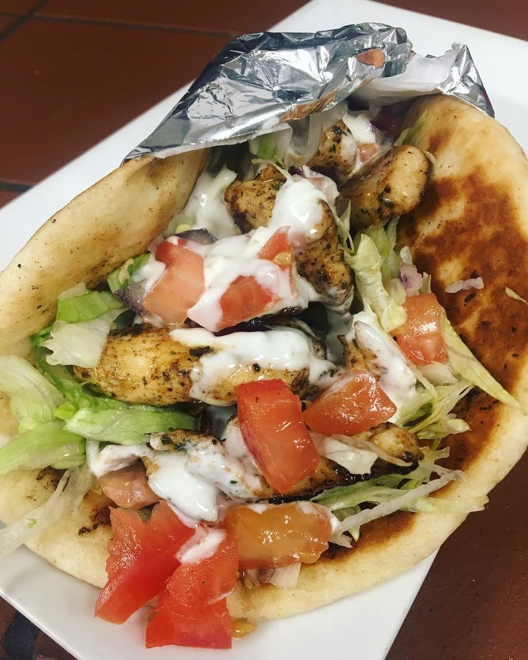 Marinated Chicken Taco