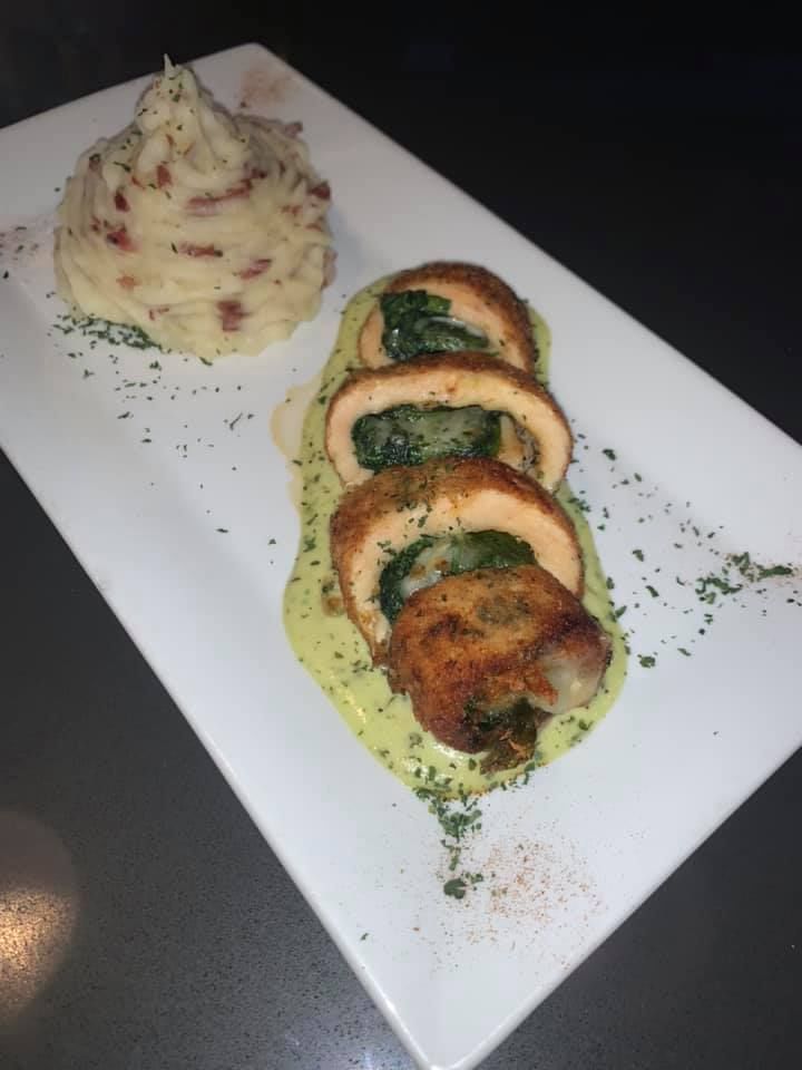 Chicken or Salmon Pesto