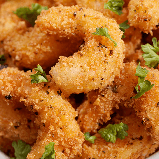 Camarones Empanizados / Breaded Shrimp