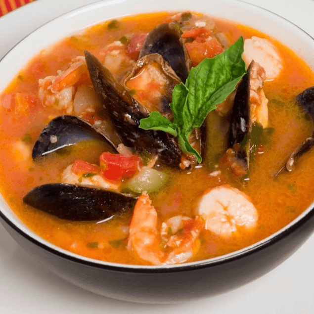 Caldo de Siete Mares / Combination Seafood Soup