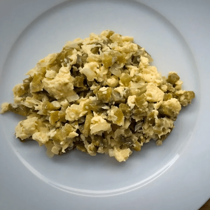 Nopales con Huevos
