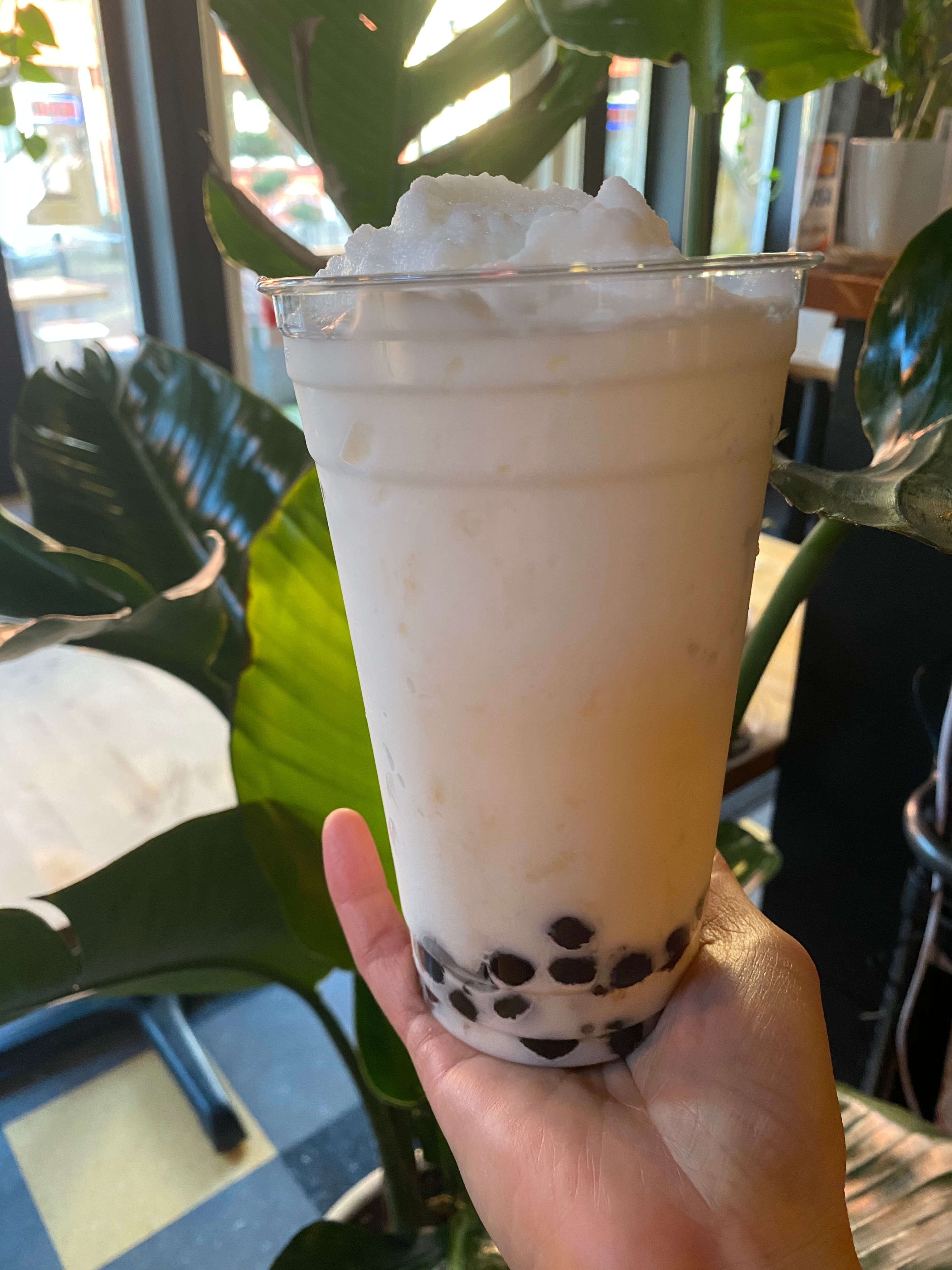Smoothie with Boba