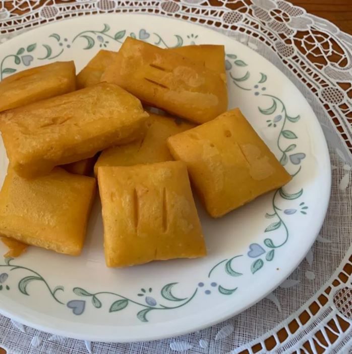 2. Crispy Yellow Tofu