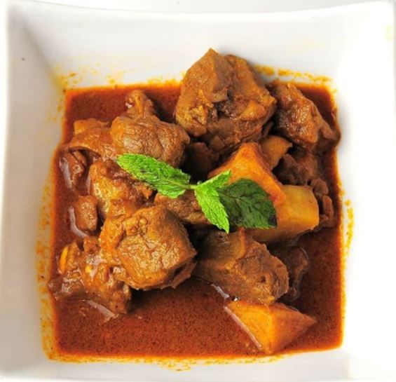 45. Shwe Myanmar Lamb and Potatoes Curry