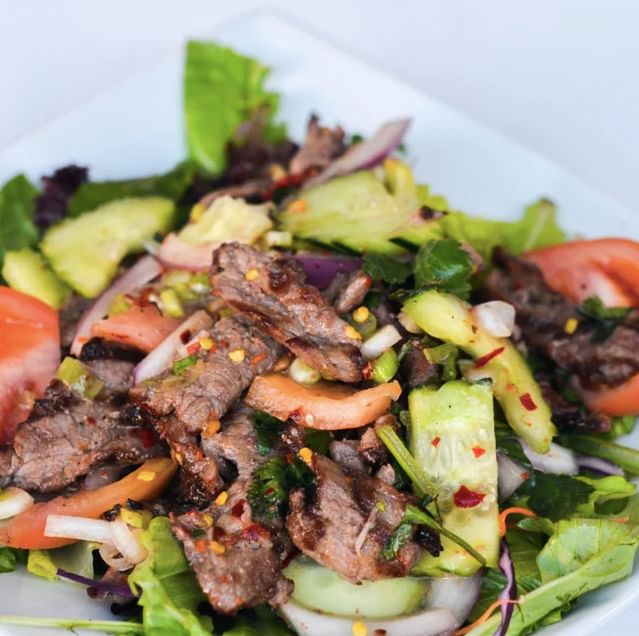 3. Spicy Beef Salad